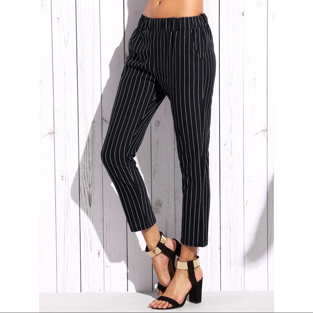 Pinstripe Pants